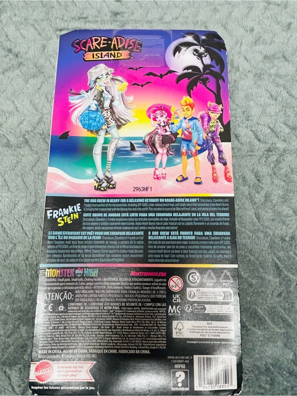 Monster High Scare-Adise Island Frankie Stein